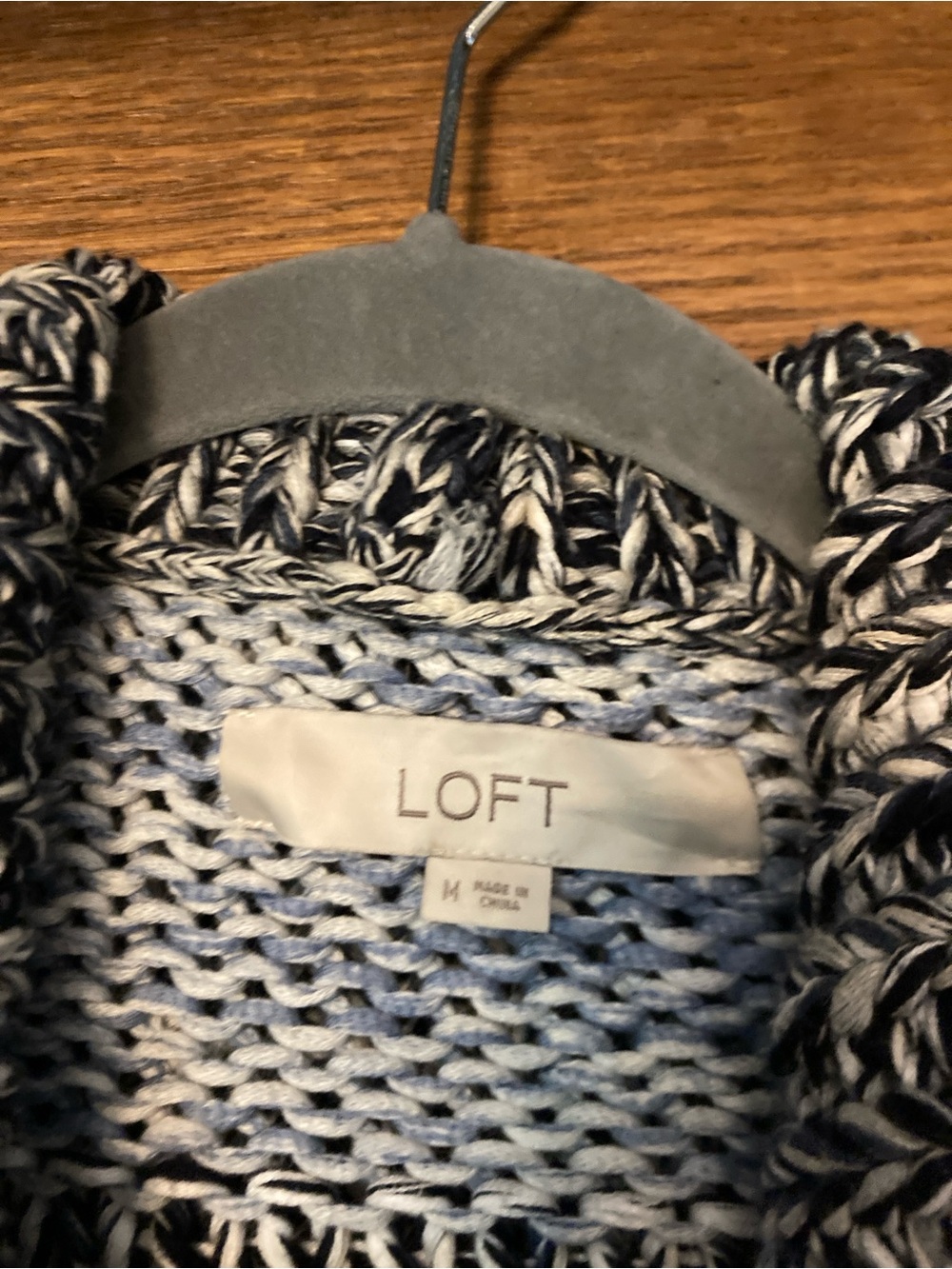 Loft belted cardigan sweater - M - Picture 3 of 7